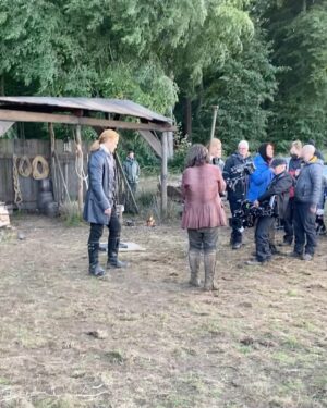 Nell Hudson Instagram - A day in the life on set courtesy of @nell.hudson. Warning: may make you hungry for potatoes. #Outlander