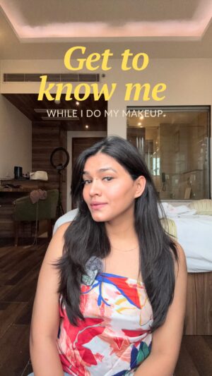 Nidhi Agarwal Instagram - Get to know me while I do my Makeup 🎀✨
Do you want me to make more such videos? 🎥

[ GRWM, Get ready with me, Get to know me, Introduction, Know me, Video, Short reels, Makeup reels, Makeup, Beauty, Skincare, Beauty blogger, Skincare influencer ]
#GRWM #GETTOKNOWME #SHORTREELS #MAKEUP #BEAUTY #BEAUTYREELS #SKINCARE #SKIN #MAKEUP ✨