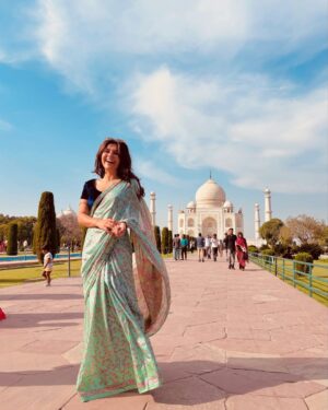 Nidhi Bhanushali Instagram - Been here so many times, but the Taj still has a way of making me stop and stare like it’s the first time.