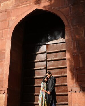 Niharika Dash Instagram - In the shadow of the Taj Mahal, where love stands timeless, we create our own forever. Every moment with you is a masterpiece, etched in my heart. 🧿❤️

#ForTajMahalLoveCouplesPaika #Love #TajMahal #CoupleGoals #ForeverTogether #TimelessLove #Memories #WondersOfTheWorld #TajMahalLove #CoupleInLove #InLoveWithYou #DreamsComeTrue #togetherforever