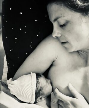 Nina Caprez Instagram - My biggest wish came true:
On February 12, our second daughter “Dune” came healthy to this world.
We’re so grateful that the birth went well and that she has 10 fingers and 10 toes.

I’m once again so impressed by my body’s capacity to switch from climbing 14.a multi pitch to give natural birth. 
@jeremy_bernard_photography is the best partner and daddy and we’re ready to face this new chapter.

Pregnancy and giving birth ✅ 
Let’s move on! 💃🏼 

#gratitude #lovelife