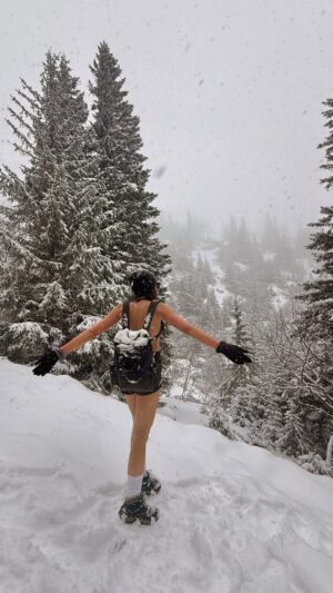 Nitibha Kaul Instagram - The most physically challenging experience of my life—climbing Mt.Sněžka in a snowstorm wearing just a swimsuit. It pushed me to my absolute limits, but I’d do it a thousand times over. Still numb from the intensity of it all, letting it sink in before I share the full vlog. Stay tuned—this one’s unlike anything I’ve ever done!

#WimHofMethod #WinterExpedition #ColdExposure #SnowChallenge #ExtremeAdventure #MountainClimbing #AdrenalineRush #MindOverMatter #NeverStopExploring #WimHofExperience