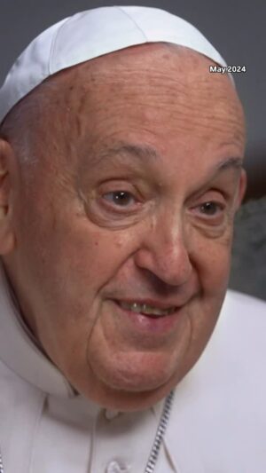Norah O'Donnell Instagram - As Pope Francis remains hospitalized, here’s what the 88-year-old pontiff told @norahodonnell last year when asked if he would ever consider resigning.