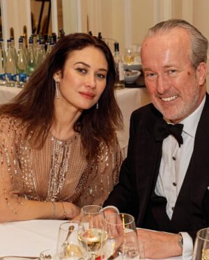 Olga Kurylenko Instagram - Such an honour to have been invited to the 42nd Bal de Malte, held at the Bellevue Palace in Bern. Lovely catching up with old friends and exciting meeting the new ones. Can’t wait for the spring lunches with you all☀️ 🎉🍸 Thank you @eliesaabworld for my stunning dress. I felt like a true princess. 🌟 @thegrandducalhouseoftuscany @sigismondoasburgo