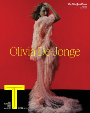 Olivia DeJonge Instagram - Introducing T Australia's first digital cover star: Olivia De Jonge,⁠ 
⁠
From her breakout role in "Elvis" to her highly anticipated theatre debut in "Picnic at Hanging Rock", Olivia De Jonge knows the power of facing her fears.⁠
“As I’ve got older, I’ve realised the work I want to do will inherently be scary,” she shares. Now, she’s running towards the challenge as she steps on stage in Sydney Theatre Company’s adaptation of Joan Lindsay’s cult classic - a long-awaited artistic homecoming.⁠
⁠
Read the full feature exploring how De Jonge’s journey from Hollywood to live theatre is unfolding at exactly the right time and place - link in bio.⁠
⁠
Olivia De Jonge wears Romance Was Born dress (@romancewasborn), Roger Vivier shoes (@rogervivier) and Valentino Garavani earrings (@maisonvalentino).⁠
⁠
Words by Managing Editor Victoria Pearson (@victoriapearson)⁠
Photograph by Georges Antoni (@georgesantoni) at @theartistgroup⁠
Styled by Nicole Bonython-Hines (@nbonython)⁠
Hair by Joel Foreman (@joelforeman) at @afterwinter.agency⁠
Makeup by Gillian Campbell (@gillielove) at @theartistgroup⁠
Photo Assistants: Bruno Stefani (@bruno___stefani) and Finn Cochran (@finncochran)⁠
Digi Tech: Jon Calvert⁠
Stylist's Assistant: Angelica Cueva (@angelicacuevastylist)⁠
Editor in Chief: Katarina Kroslakova (@lifeofkatarina)⁠
Creative Director: Melanie Mine-Davies (@milnedavies)