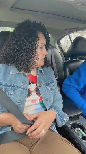 Omallys Hopper Instagram - POV: It’s your kid’s first time on the highway 😩😩 Apparently “I survived” 
How did I do?