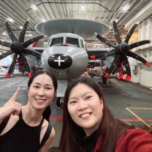 Paige Chua Instagram - It's a great honour to have the opportunity to visit the grand Charles De Gaulle, the flagship of the French Navy. 

We were impressed by the capabilities of the majestic aircraft carrier.  Can you imagine? Over 2000 men and women work on this giant out at sea!
Thank you for the warm welcome, and answering the relentless questions on anything and everything 😁
Wishing you all a safe trip home. 

Fair seas and following winds🫡

Merci @franceinsg 

Lastly, Thank you @tateanzur for this exclusive invite.