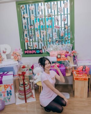 Paparwadee Chansamorn Instagram - Happy birthday to me 💖🎂✨ ขอให้ปีนี้เป็นปีที่ดีนะพิ้งค์พลอย. #28