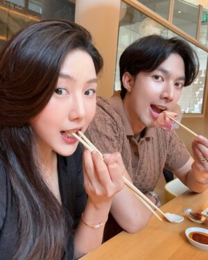 Parada Thitawachira Instagram - :) belated Valentine 🍣 😊@kokoro_omakase