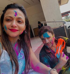 Pariva Pranati Instagram - Holi pics … before it’s too late… ❤️❤️

#music #masti #happy #love #celebration #festival #family #together #blessed #joy #bliss #blessings #holi 

@iampuneetsuchdeva