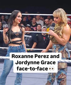 Patricia Parker Instagram - Things got INTENSE between @roxanne_wwe and @jordynnegrace 😳