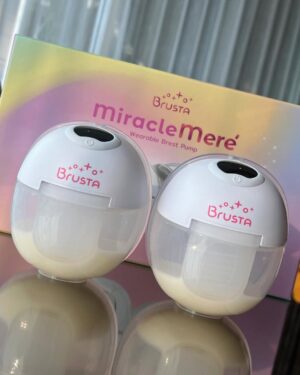 Patricia Tanchanok Good Instagram - ลองเครื่องปั้มนม hands free มาเยอะมาก และขอบอกว่า Brusta Miracle Meré คือตอบโจทย์ที่สุด เครื่องนำหนักเบา พกพาง่าย แถมตอนใช้เสียงเงียบ แล้วไม่ต้องคอยแวะชาร์จระหว่างวัน ☺️💖🏆 แม่สายปั้มhappyสุดๆ