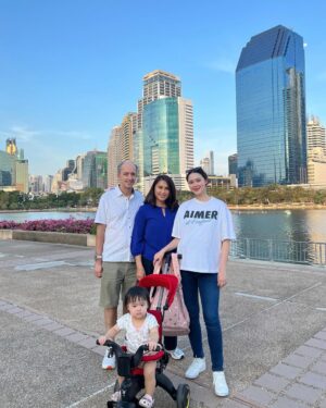 Patricia Tanchanok Good Instagram - throwback to better air quality days 🥹🫶🏻