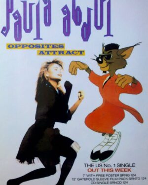 Paula Abdul Instagram - 35 years ago today, ‘Opposites Attract’ hit #1! It became my fourth #1 from my debut album, making me the second female artist to achieve that milestone. Grateful for my partner in crime MC Skat Kat🐈‍⬛, the amazing team, and all of YOU for singing and dancing along with me! ♥️✨ XoP