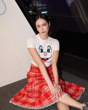 Pitchapa Phanthumchinda Instagram - Grumpy rabbit 🐰🍒✨ @tandtbangkok