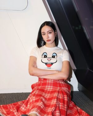 Pitchapa Phanthumchinda Instagram - Grumpy rabbit 🐰🍒✨ @tandtbangkok