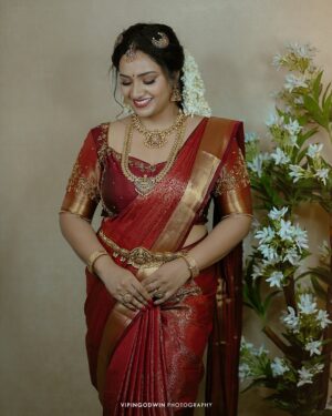 Pratheeksha G Pradeep Instagram - ♥️♥️

💄 @brides_of_anvika 
👗 @nova_fashion_boutique_by_brind 
💍 @aeindrika_rentals 
📸 @vipin_godwin 
📸 @vipin_godwin_photography 
  @kerala.brides 

#weddingphotography #wedding #weddingday #weddingphotographer #weddingdress #bride #photography #weddingideas #weddings #indianwedding #engagement