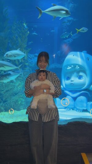 Prima Bhuncharoen Instagram - We know she won’t remember this… 🩵🐠