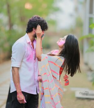 Priyanka M Jain Instagram - Happy Holi💙💚♥️💜💛🧡🧿

.

.

.

.

#priyanka #priyankajain #priyankamjain #holi #shiv #shivakumar #shiva #shivakumarmarihal #neverendingtales #holivibes #festival #festivalofcolors #holifestivalofcolours #colours #coloursoflife #coloursofindia #indiapictures #india #loveislove #life #rang #rangotsav