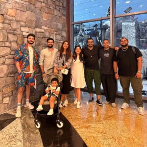 Rabab Hashim Instagram - Weekend highlight! After ages, seeing my absolute favourite ppl @mariyam.nafees @iamthamaan and also meeting this fun bunch! ❤️🙃