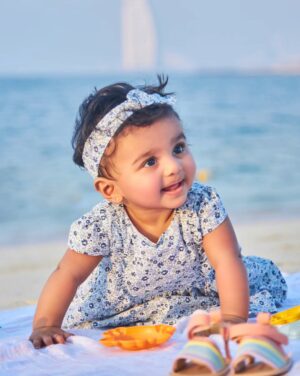 Rabab Hashim Instagram - This little munchkin is halfway to 1! ❤️
And we've had 6 beautiful months of absolute joy and gratitude MashaAllah 💫

#halfwaytoone