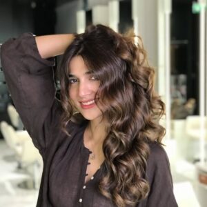 Rabab Hashim Instagram - Having a good hair day. 🤎