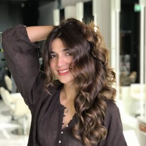 Rabab Hashim Instagram - Having a good hair day. 🤎
