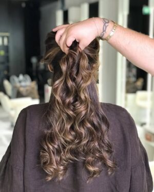 Rabab Hashim Instagram - Having a good hair day. 🤎