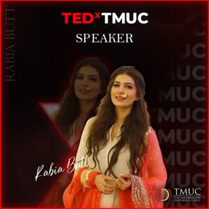 Rabia Butt Instagram - Introducing our inspiring speaker, Rabia Butt! 

As a supermodel, actress, and seasoned TEDx speaker, Rabia has continuously ventured into uncharted territories, breaking stereotypes and redefining standards in Pakistan’s fashion and entertainment industries. The face of iconic brands like Khaadi, Élan, and Sapphire, she has received numerous accolades, including two Lux Style Awards and a BCW Award.

Beyond her professional achievements, Rabia’s words and insights resonate deeply with the human experience. As she beautifully reflects:

“The peace you speak of… it’s not truly peace. It’s the quiet art of learning to stay with what is, no more, no less. Life isn’t found in adornments or masks—it’s found in something deeper, something the eyes alone cannot perceive.”

Rabia’s journey is a testament to embracing vulnerability, finding purpose, and daring to reimagine a world beyond the superficial. 

At TEDxTMUC, she will share her story of courage, growth, and the art of navigating life’s uncharted territories.

#TEDxTMUC #PreLaunch #NewBeginnings #IdeasWorthSpreading #Innovation #Creativity #Community #Inspiration #BuildingTheFuture #EventLaunch #GlobalIdeas #CelebrationOfThought #TEDxEvents #TMUC2025 #DareToDream #Leadership #UnleashingPotential #ThinkBig #futureofideas #faisalabad #tmuc #tmucfaisalabad #pakistan #tmucpakistan