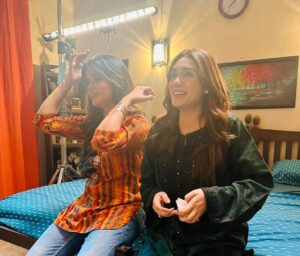 Rabya Kulsoom Instagram - Don’t know about SAJAL & RAMSHA but HINA & RABYA love each other❤️ 

Don’t forget to watch BHARAM. MONDAY to FRIDAY on @arydigital.tv 
@bigbangentertainment2.0 

#instagram #newpost #new #look #post