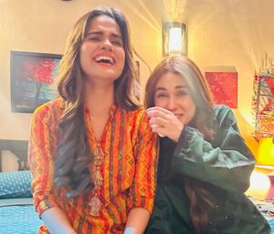Rabya Kulsoom Instagram - Don’t know about SAJAL & RAMSHA but HINA & RABYA love each other❤️ 

Don’t forget to watch BHARAM. MONDAY to FRIDAY on @arydigital.tv 
@bigbangentertainment2.0 

#instagram #newpost #new #look #post