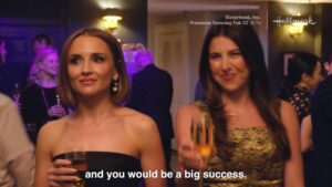 Rachael Leigh Cook Instagram - Megan is ready to give Izzy a corporate-style life makeover. 💓

#SisterhoodInc premieres Saturday, February 22 at 8/7c as part of #Loveuary! Stream it next day on @HallmarkPlus.
