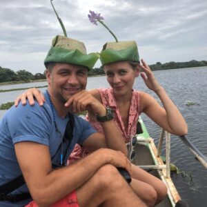 Rachel Riley Instagram - It’s World Wildlife Day today, which gives me a good excuse to post this pic taken just as Pash was getting bitten by ants when we were in India a few years back! 😆🫣
You’re supposed to tell wildlife conservation success stories today, so it made me think of our first nature trip together, which sparked a whole load of others and is pretty much our favourite way to spend our time.
Back in 2016 we went to Brazil, and one of the highlights was visiting the Onçafari jaguar conservation project in the world’s largest wetlands - The Pantanal.
It was in its infancy then, conservationists had visited Africa, and brought techniques back like staking (already killed in nature) prey out in open spaces vs dense forest, so tourists have more chance of spotting cats returning to the carcass to eat at nightfall, in order to boost eco tourism, collecting data showing jags weren’t the culprits eating cattle, and generally that jaguars are more valuable alive, than dead.
As is so much in life, the financial arguments often have more sway than anything else.
Since then we’ve been to The Galapagos, Napo Valley in the Amazon Basin, Sri Lanka, India, The Maldives and can honestly say wildlife trips are where our happiest memories are. Hopefully more trips to follow when the kids are a bit bigger! (Any suggestions on where and when with them for future are much appreciated!)
PS sorry for the terrible home videos at the end (Pantanal capybaras, jaguar, giant anteater), I’ve definitely not missed my calling as a wildlife camerawoman but happy memories nonetheless!

#wildlife #conservation #ecotourism