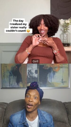 Racquel Palmer Instagram - The Day I Realized My Sister Really Couldn't Count! 

#sister2sister #sisters #s2s #sisterlove #kimrenee #racquelbailey #family #relationships #funnystory #funny