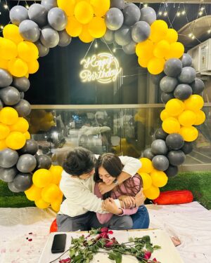 Ravina tekwani Instagram - Happy Birthday to the Man I love the most ❤️ @maharshi_rao_ 🦢 you’re no less than a miracle ❤️
.
.
.
Be mine in this life and others to come, okay? 
.
.
.
.
#couplegoals #couple #couplesgoals #coupleposes #love