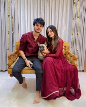 Ravina tekwani Instagram - Happy Birthday to the Man I love the most ❤️ @maharshi_rao_ 🦢 you’re no less than a miracle ❤️
.
.
.
Be mine in this life and others to come, okay? 
.
.
.
.
#couplegoals #couple #couplesgoals #coupleposes #love