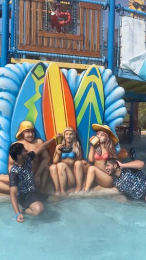 Ravina tekwani Instagram - @shankuswaterpark truly made our summer vacation the best! 
.
.
With Largest wave pool of India, more than 15 rides and some Unique rides like manta buba, bombastic and space tub which are only available here in entire india! Three different food courts and extremely helpful guards! 
.
.
In reel: @kajal_tekwani @jayeshtekwanii @mitultekwani @vikas.tekwani.92 @___khushi__ahuja___ @__.hiteshh @divyaa__boolchandani @aryannnahuja 
#waterpark #summervacation #waterslide #shankuswaterpark #watersports #trendingreels #ahmedabad