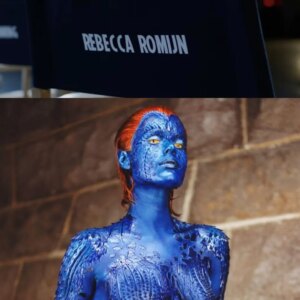 Rebecca Romijn Instagram - She's back.  True.  Blue.