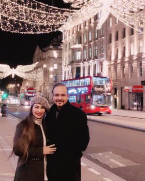 Reema Khan Instagram - Memorable time in London❤️
#christmaseve 
#london 
#25thdec