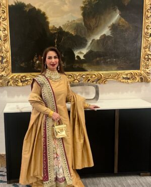 Reema Khan Instagram - Style isn’t just about what you wear; it’s how you carry yourself, speak your mind, and light up the room with your confidence. 
@wasimkhanhouseoffashion 
#weddingdress 
#washingtondc