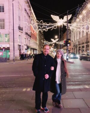 Reema Khan Instagram - Memorable time in London❤️
#christmaseve 
#london 
#25thdec