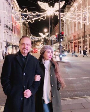Reema Khan Instagram - Memorable time in London❤️
#christmaseve 
#london 
#25thdec