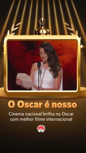 Renata Falzoni Instagram - Que alegria ver Ainda Estou Aqui ser consagrado como Melhor Filme Internacional! 

Um reconhecimento gigante para o nosso cinema e, mais que isso, para uma história que precisa ser lembrada para que nunca mais se repita.

Parabéns a toda a equipe do filme! E um brilho especial para Fernanda Torres, que fez o Brasil emocionar o mundo com sua atuação.

Vamos comemorar, pois temos bons motivos! Viva o cinema nacional!