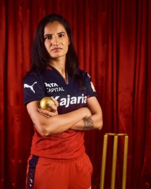 Renuka Singh Instagram - Shoot diaries ft. @royalchallengers.bengaluru