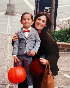 Ricki Lake Instagram - Happy Birthday Milo! 
28 years old today!  Going through the old pictures hits differently this year since all of the hard copies 
of the early years are gone after the 🔥. So proud of my firstborn and the man he is today.  Thank you for choosing me to be your mom. I love you. 🩷