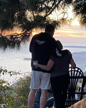 Ricki Lake Instagram - On our malibu property for first time since the 🔥. On the very spot where we married on 1/2/22.  Our dream is to rebuild and renew our vows here, in a few years. ❤️‍🩹 #believe #patience #home #love #resilience