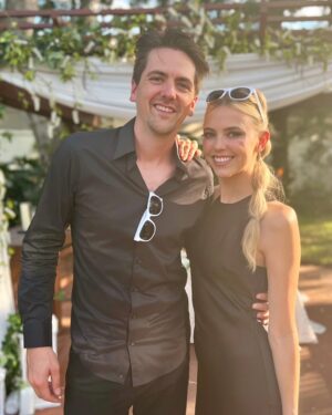Riley Voelkel Instagram - Happy Birthday to my forever Valentine @mike.c.robertson 🖤 I’ve loved you since we were kids in bars, you’ve been making me laugh ever since.