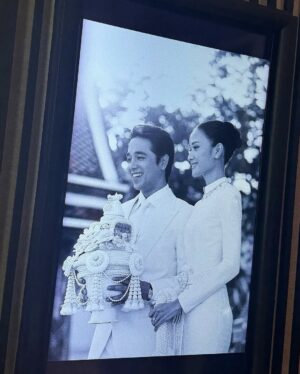 Rinrada Kaewbuasai Instagram - this morning was filled with love and joy 💗 congratulations once again to the lovely bride and groom @jennyy_jc @alexrendell ♡