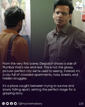 Rituparna Sen Instagram - Despatch 

Journalists often work in dangerous situations to bring us the truth, but what happens when they become the target? Despatch dives into the dark world of media, power, and corruption, raising questions about safety, truth, and justice. 

Streaming on Zee5

[Despatch, Manoj Bajpayee, Kanu Behl]

#MyCinemaStory #Despatch #DespatchOnZee5