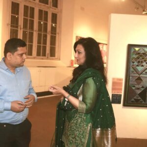 Rituparna Sengupta Instagram - Renowned artist Smt. @rituparnaspeaks visited the Indian Museum, Kolkata, today, March 28, 2025! 
A moment of art, culture, and heritage coming together. 

@ministryofculturegoi
@amritmahotsav
#IndianMuseum #ExploringHeritage #rituparnasengupta
